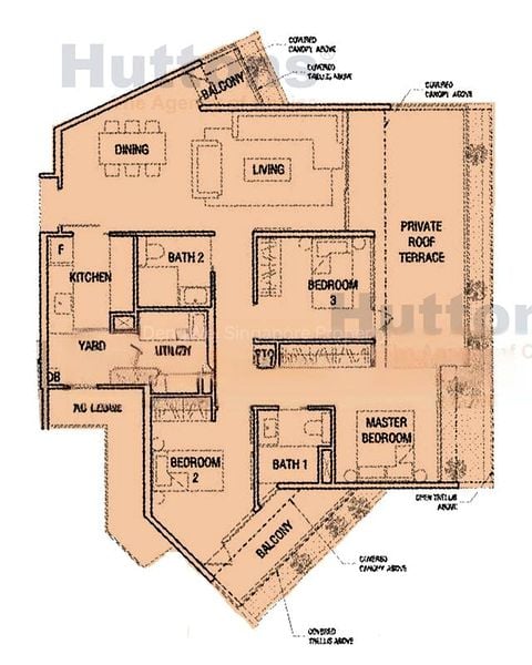 3 Bed Condo for Rent in  The Crest - Image 4